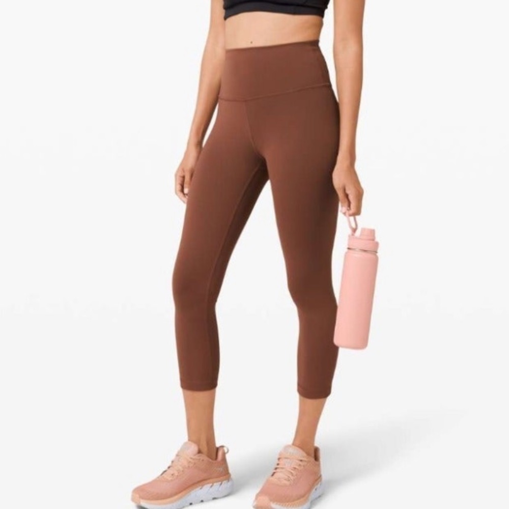 EUC Like new ancient copper lululemon Wunder train 21”